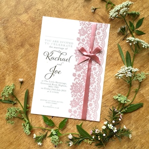 Vintage SpitzenHochzeit Briefpapier