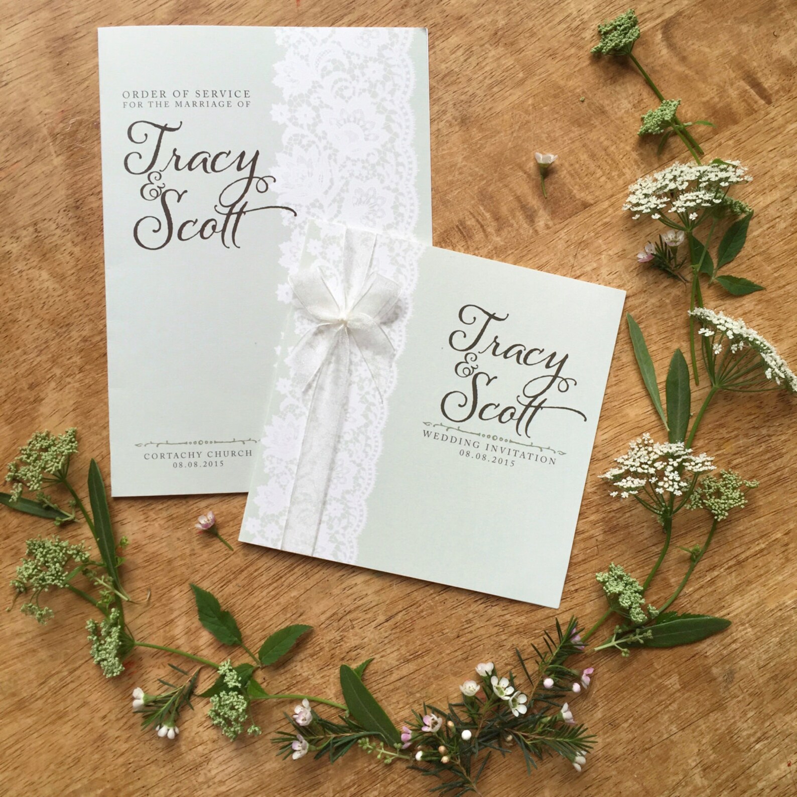 Vintage Lace Wedding Stationery - Etsy