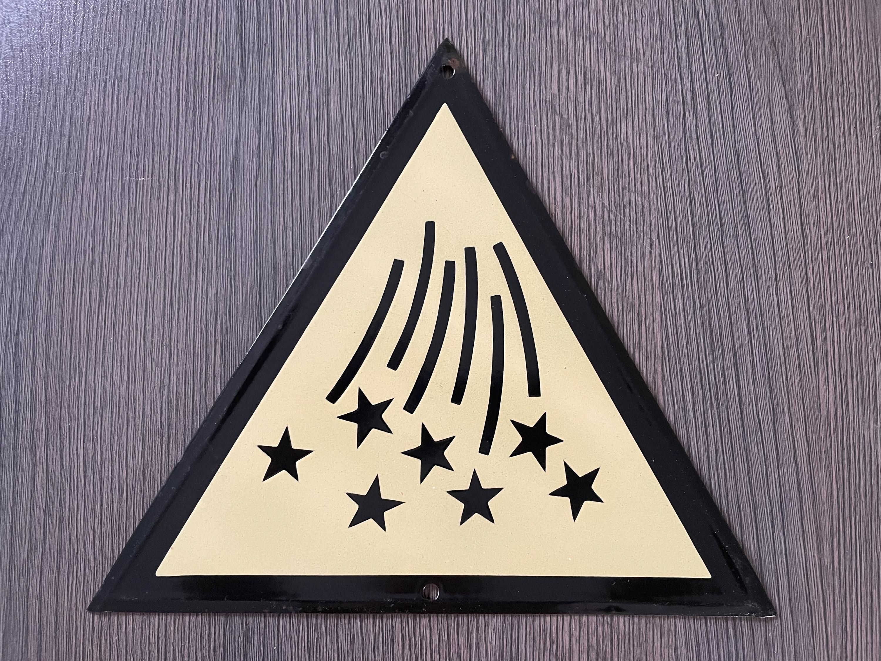 Warnaufkleber 'Explosive Material Explosion Danger' – 75 Mm, Vinyl, Wetterfest
