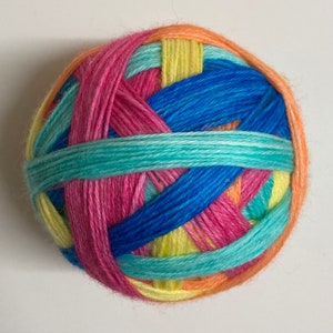 color cravings, 5 stripes, self-striping sockyarn, handdyed sockyarn, handdyed yarn, handdyed wool