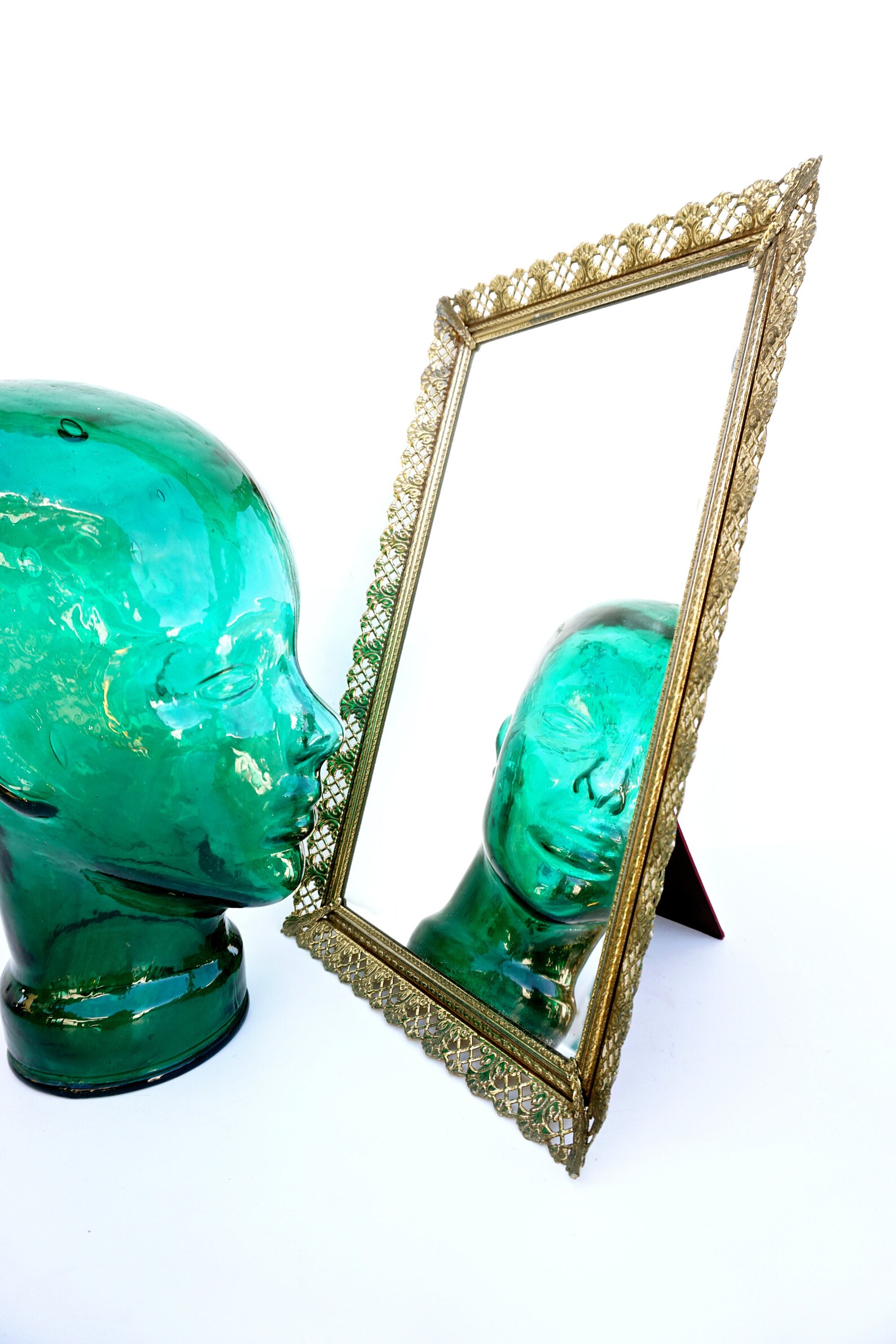 Vintage Hollywood Regency Matson Vanity Mirror Bar Tray Etsy