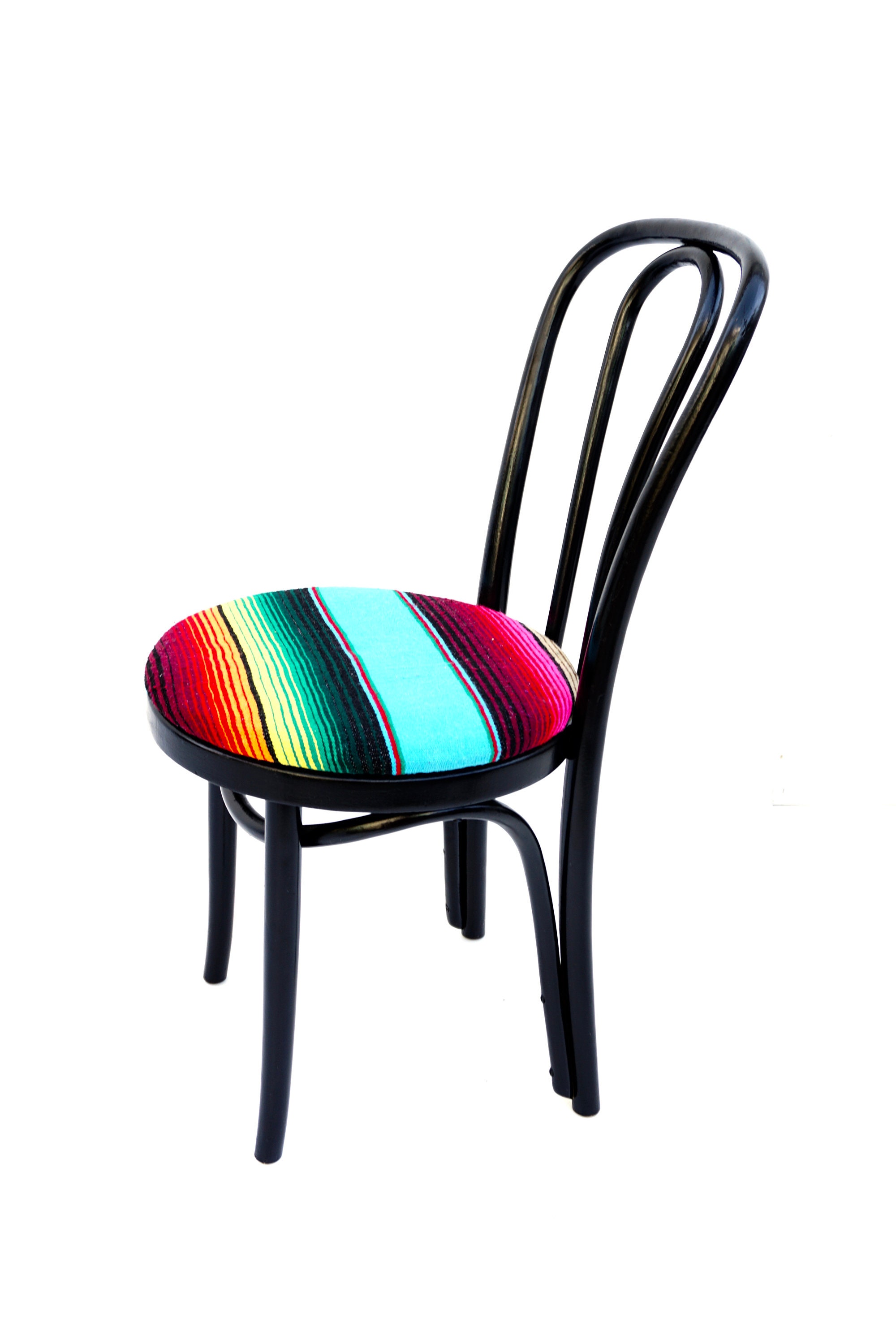 Vintage No.18 Bentwood Chair Color Pop Boho Desk / Etsy