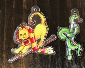 Magical House Keychains