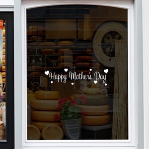Happy Mothers Day Shop Window Sticker