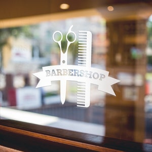 Barber shop Window