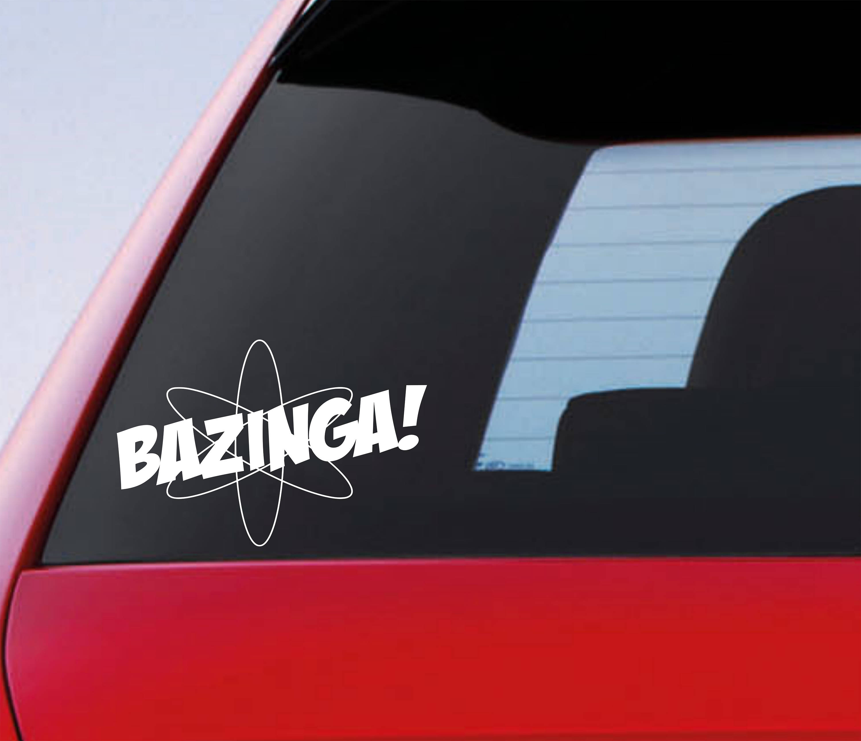 BAZINGA Funny Drift JDM Truck Car window Bumper BAZINGA Car & Truck