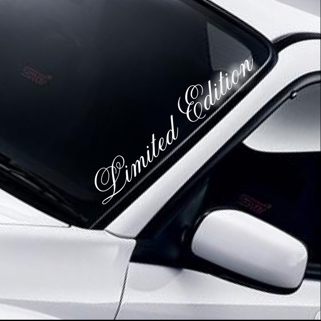 Limited edition sticker deals