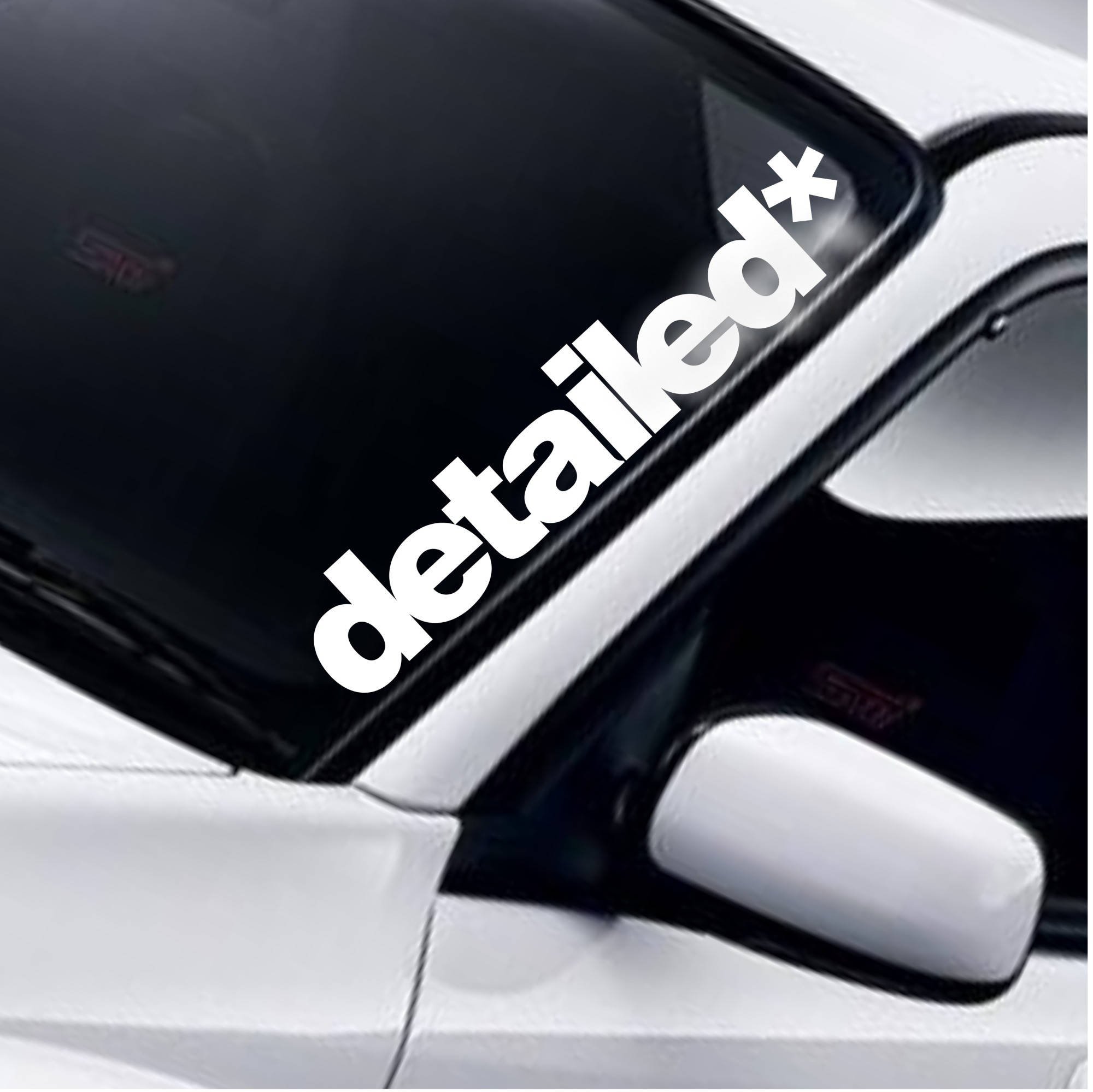 détaillée parebrise autocollant parebrise bannière abaissé Etsy