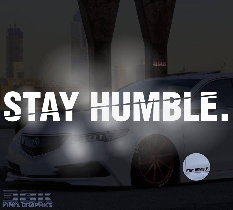 Stanced Low Custom Slogan Car Window Bumper Small to Large Stickers Decals Stanced Low Custom Slogan Car Window Bumper Small to Large Stickers Decals