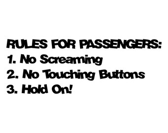 Warning Bag Check Boobs Bumper Sticker Funny Driver Daily JDM