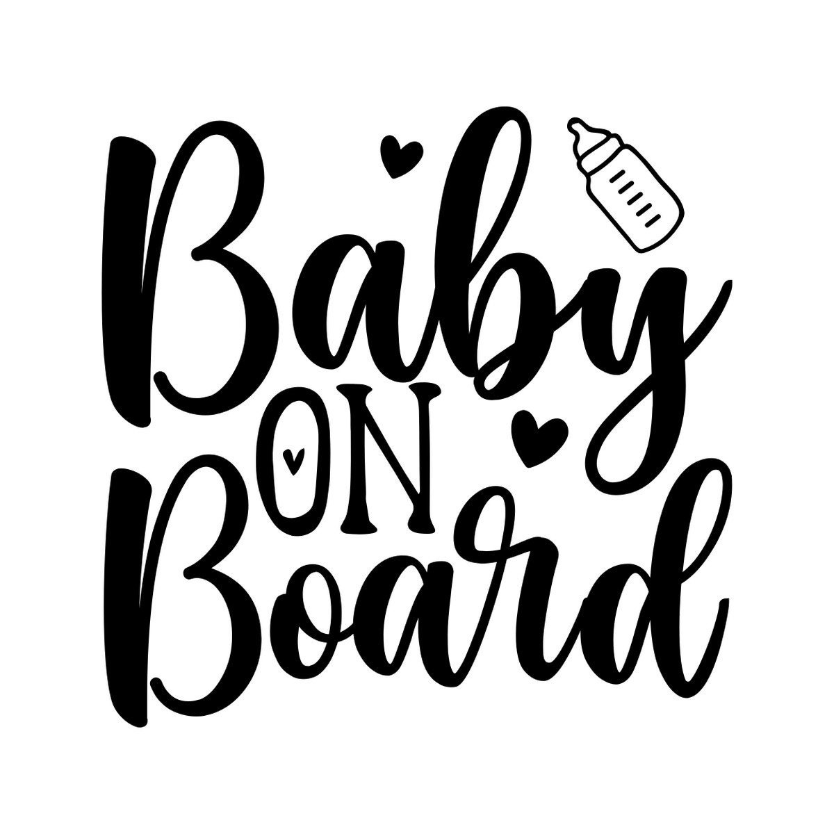 Baby On Board Auto Sticker Kinder Kinder an Bord Vinyl Aufkleber
