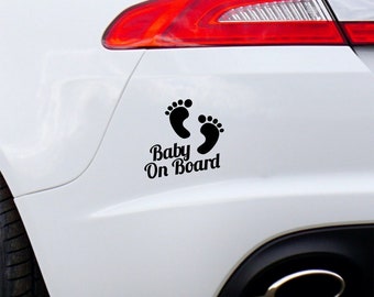 Nouiroy Baby On Board Sticker 2PCS - Reflective Raccoon Pattern Car Window Decal For Child Safety