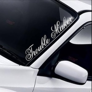 6X60 Zoll Vinyl Windschutzscheibe Banner Streifen Racing Streifen Aufkleber  Fenster Auto Sonnenblende Dekorative Aufkleber Sonnenschutz Aufkleber Blank  - AliExpress