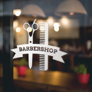 Barber shop Window