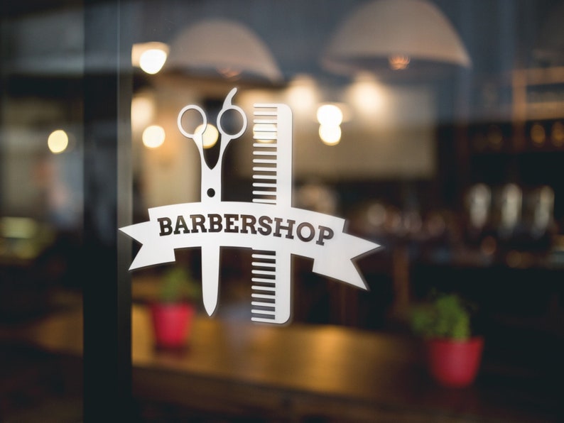 Barber shop Window
