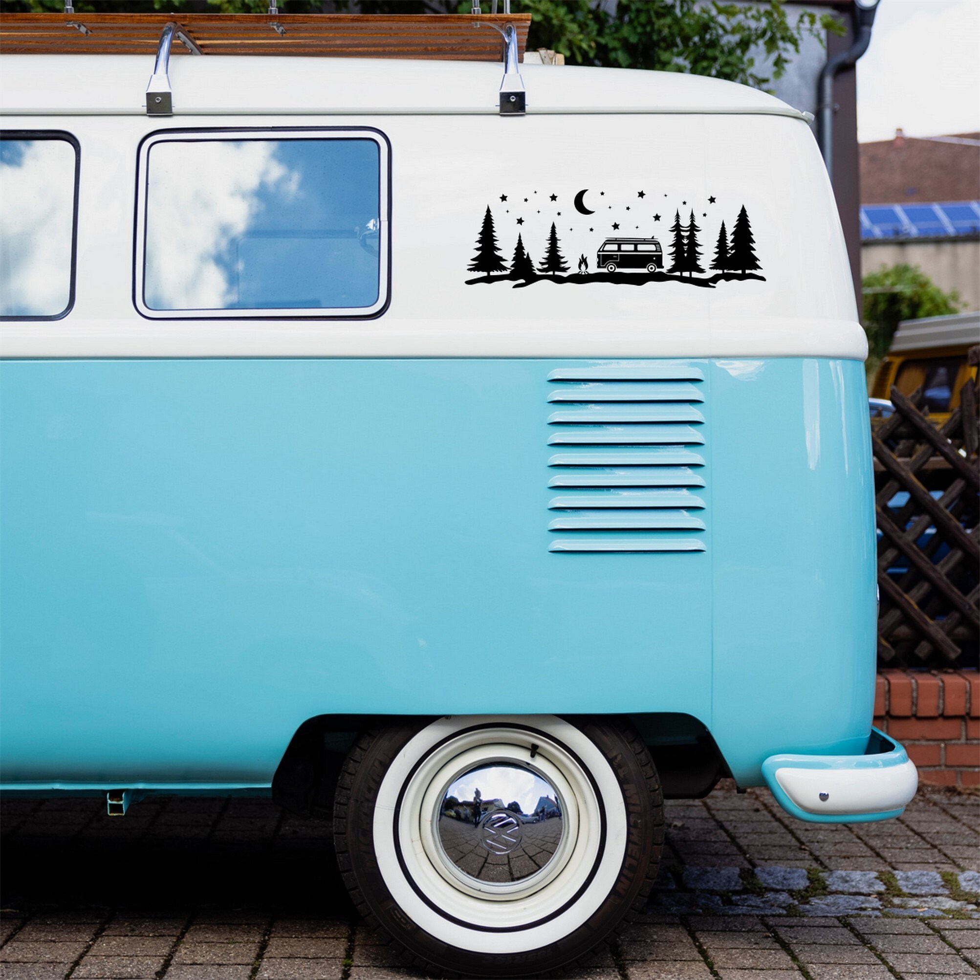Adesivi Vanlife X2 In Vinile Per Furgone E Camper – Decalcomanie DUB Per Finestra E Paraurti, Personalizzabili