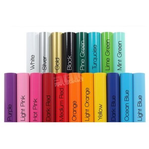 Gloss Vinyl Colours for Car Stickers
