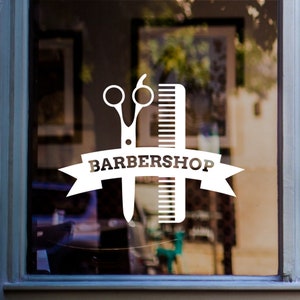 Barber shop Window