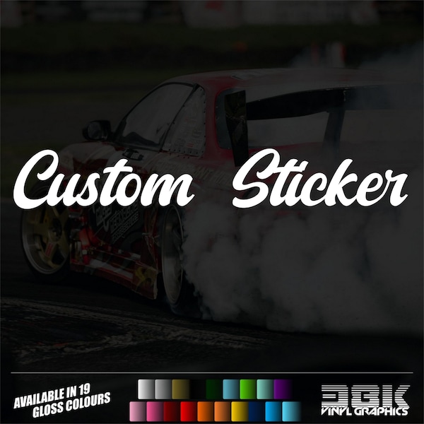 Custom Van Window Decals Etsy