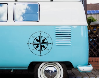 Compass Sticker Camper Caravan Motorhome Truck Decal