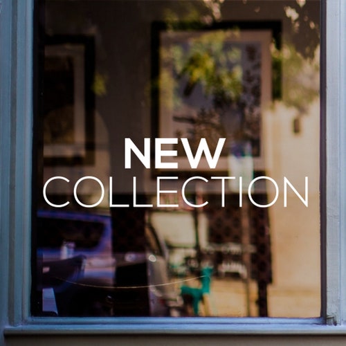 Sale Shop Window Sticker Retail Display Store Front Vinyl Etsy