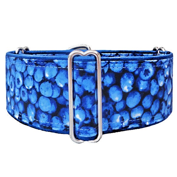 Blueberries Adjustable martingale dog collar greyhound Etsy