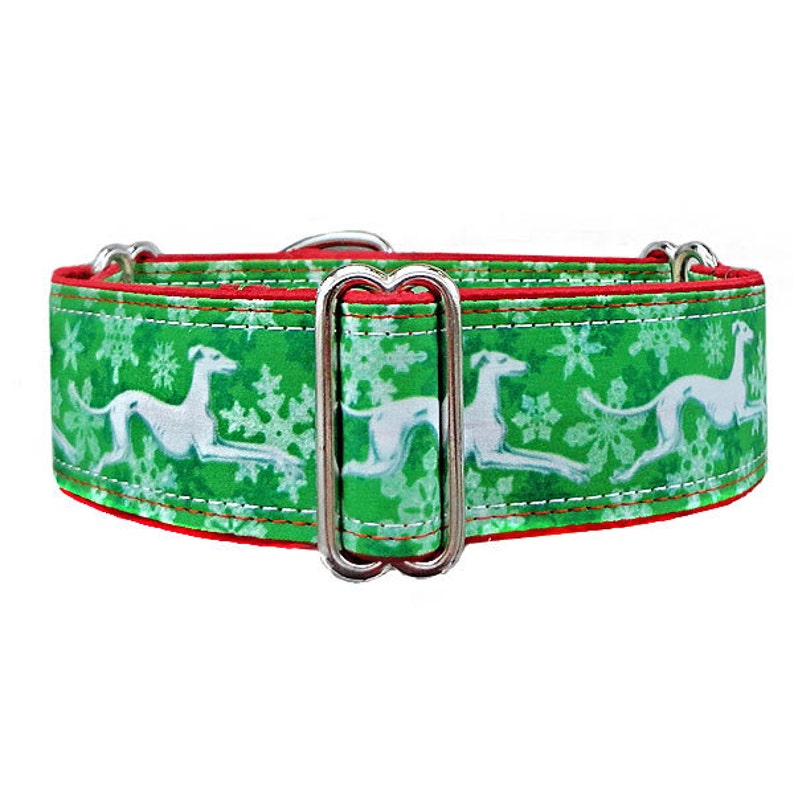 Snowhounds Adjustable Martingale Collar Greyhound Collar Etsy