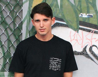 Chemical Equation Graphic Pocket Tee
