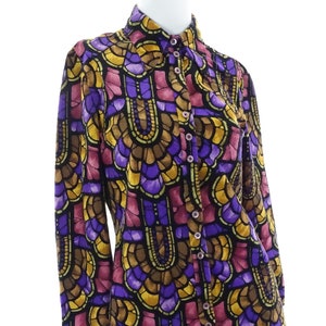 Stained Glass Blouse - Etsy Stained Glass Blouse - Etsy