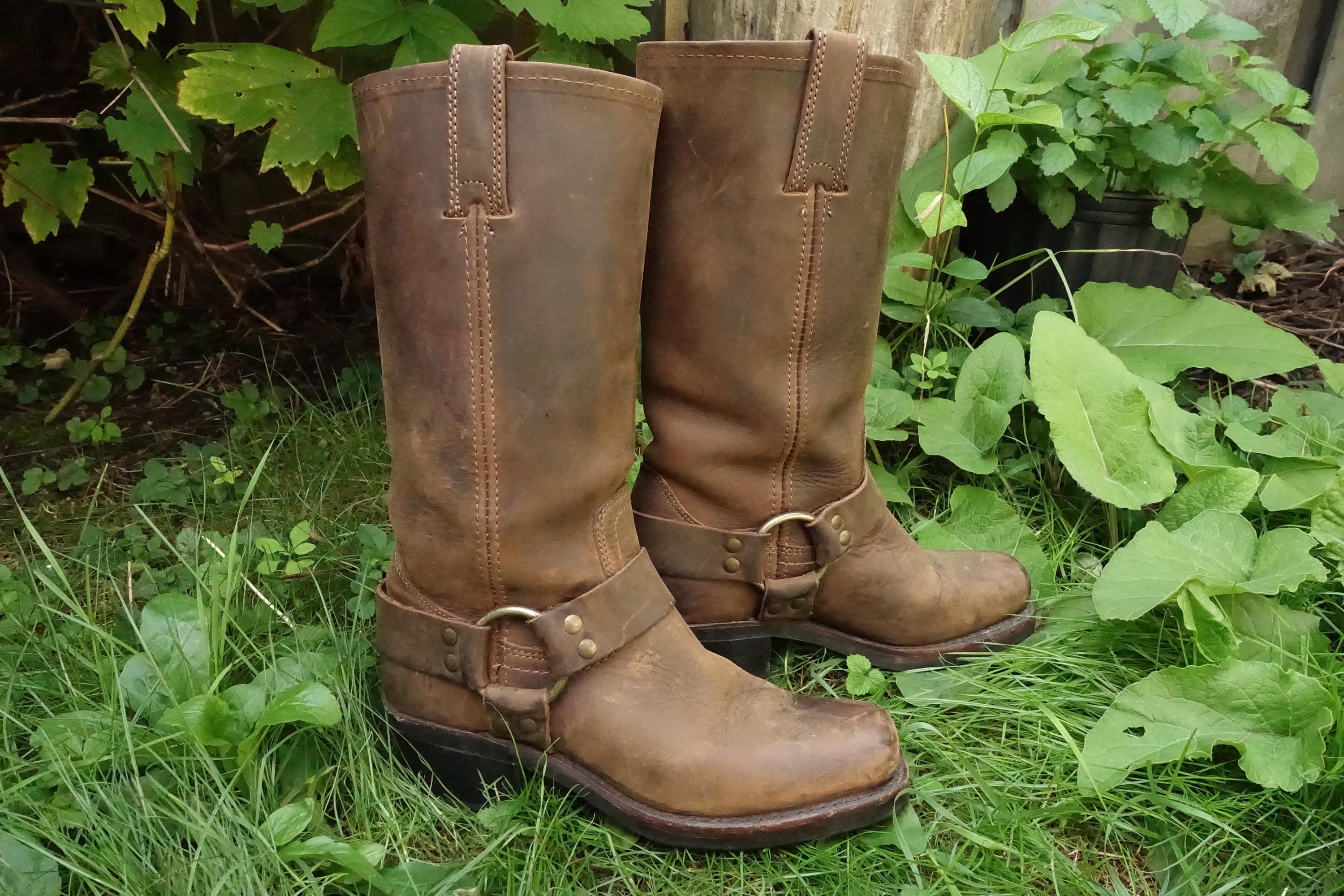Vintage Chippewa Engineer Boots - Etsy Canada