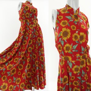 Vintage sunflower overalls