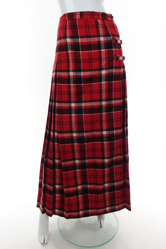 Plaid maxi skirt queen hotsell