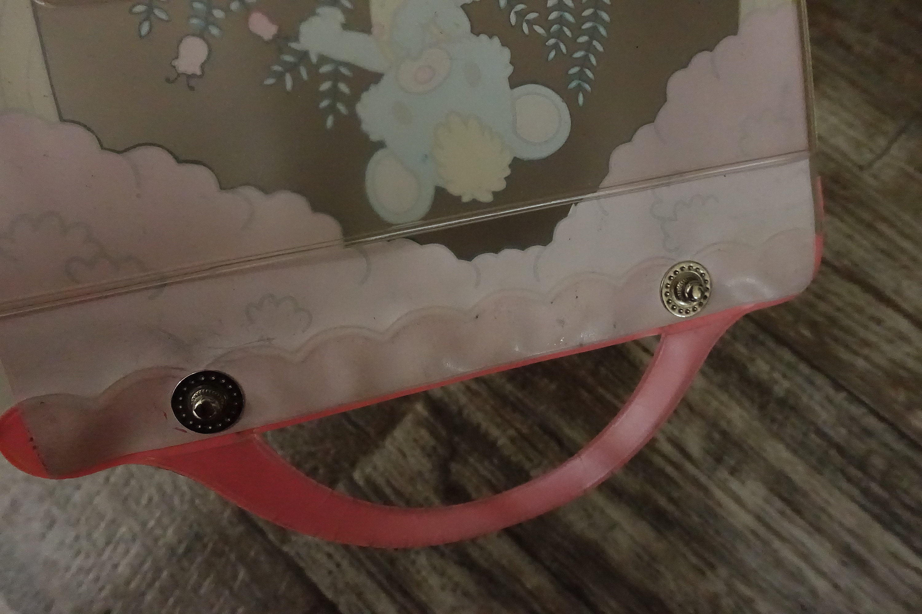 Vintage 1976 Sanrio My Melody Tissue Holder Carrying Case