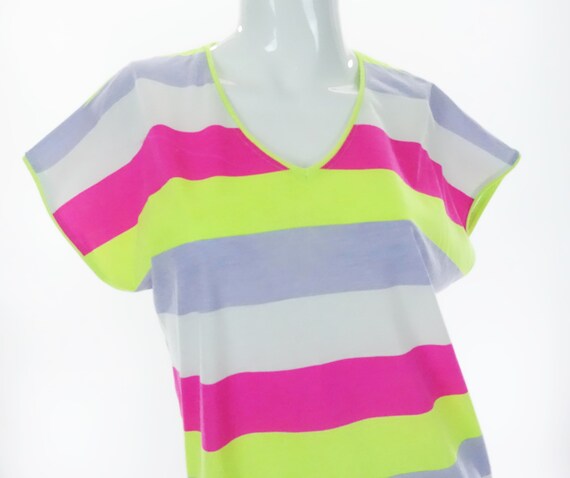 【まえぞの】ENFOLD  SOLID NEON STRIPE SHIRT ENFOLD(エンフォルド)】 SOLID NEON STRIPE SHIRT 立体的に