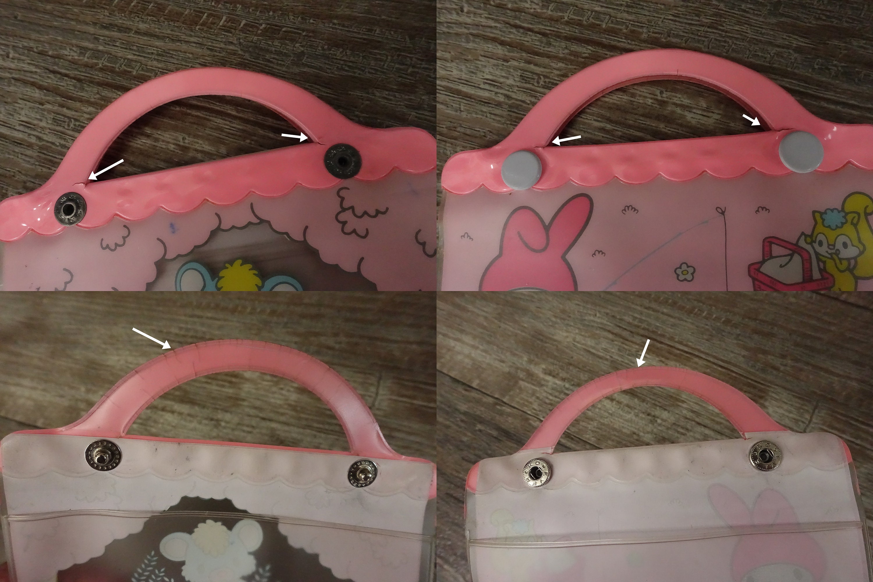 Vintage 1976 Sanrio My Melody Tissue Holder Carrying Case