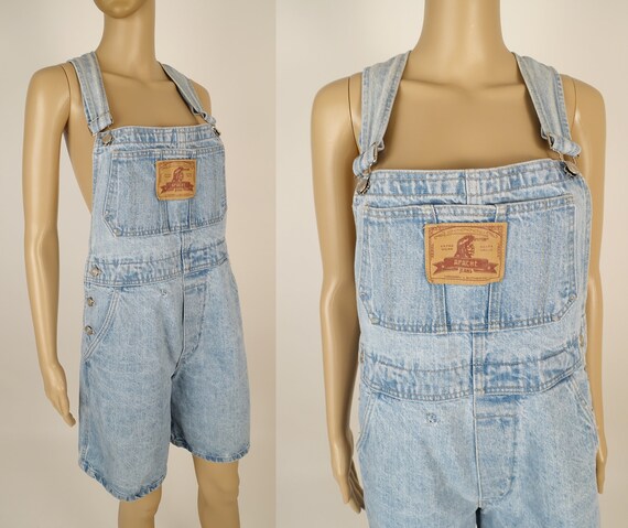 jean short bibs