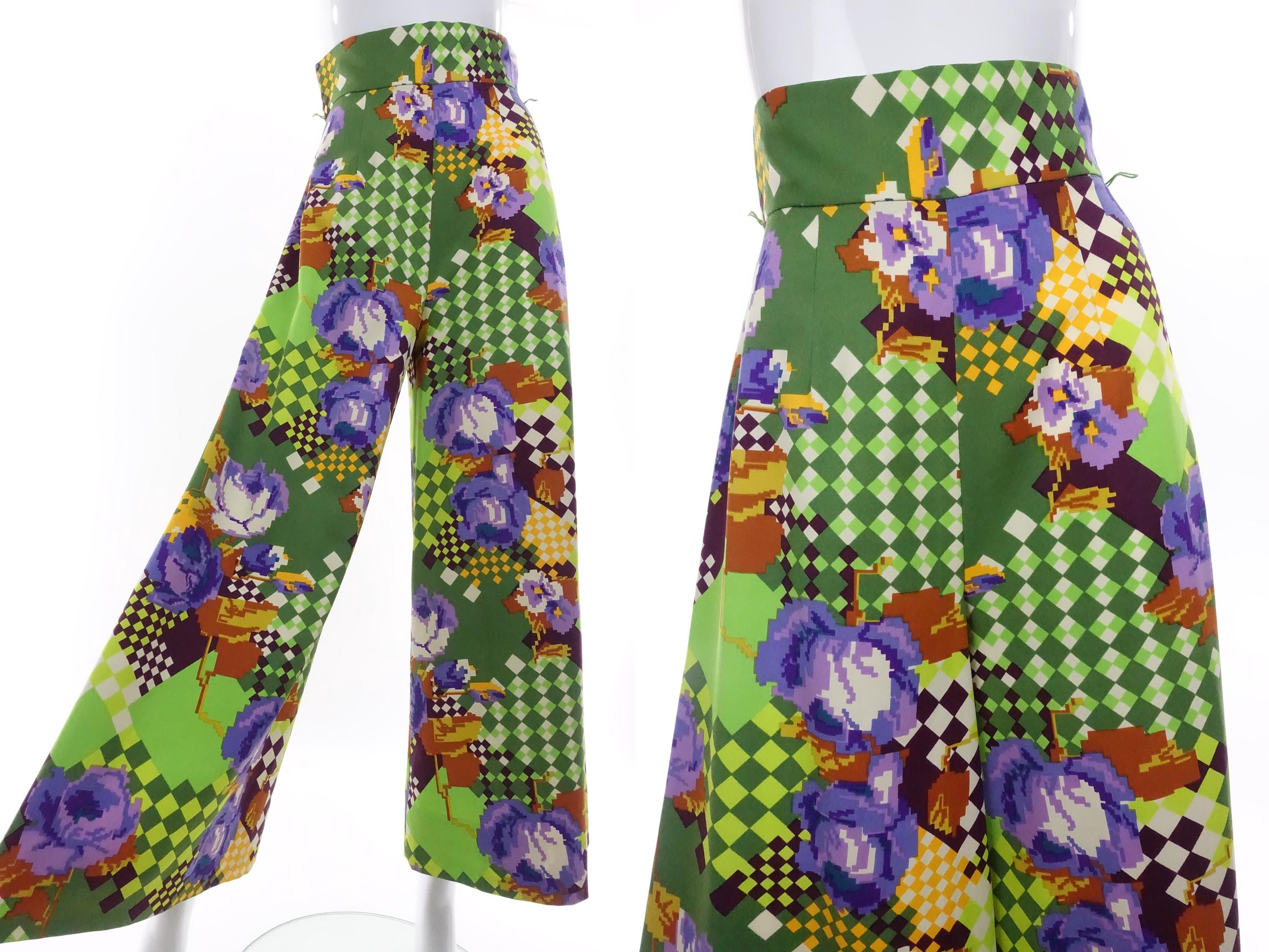 70s Checkered Pants - Etsy Canada 70s Checkered Pants - Etsy Canada