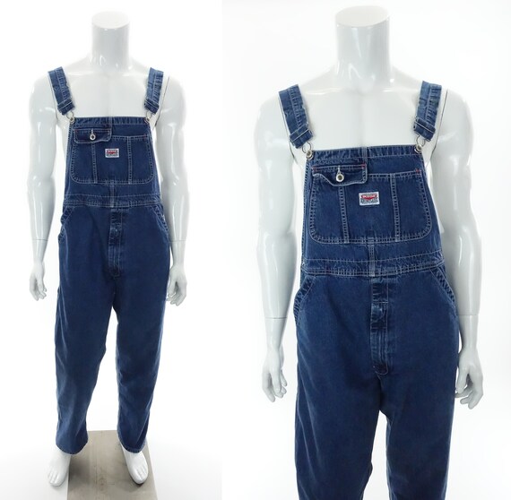 Vintage IKEDA Overalls Denim Bib Overalls 1990s Y… - image 2