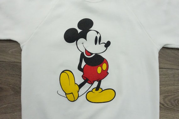 80s Vintage Mickey Mouse Sweatshirt Vintage Disne… - image 6