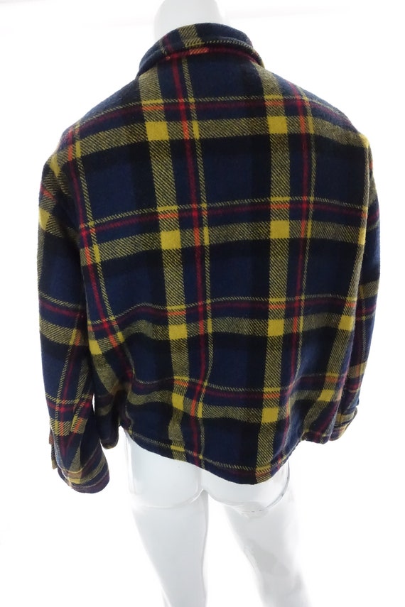 Vintage Bellaire Bell Shirt Co 1960s 70s Plaid Wo… - image 5