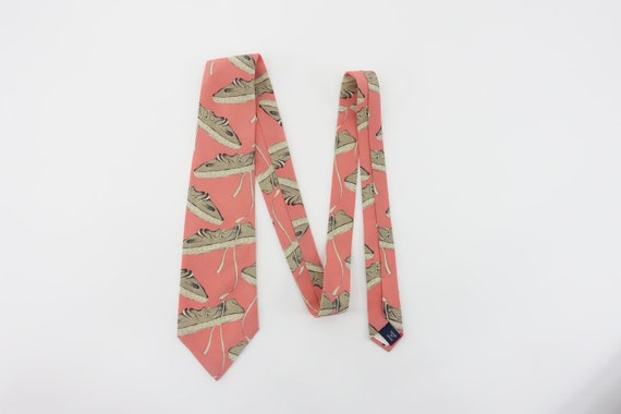Vintage Polo Ralph Lauren Silk Tie Pink Novelty S… - image 9