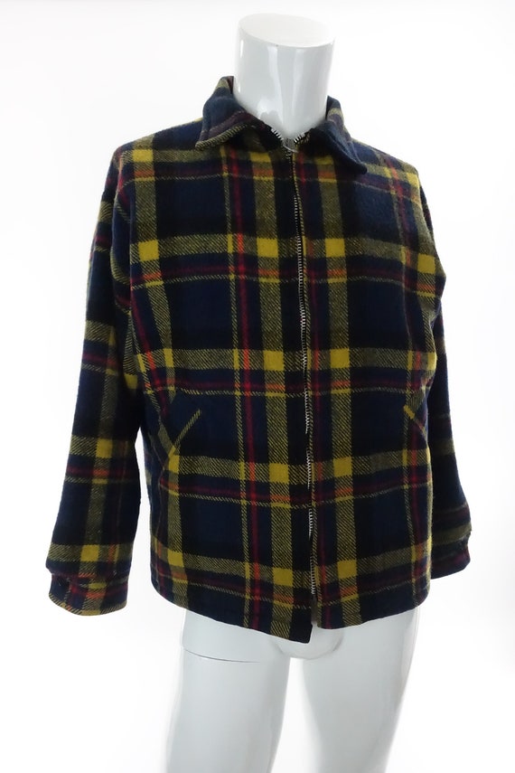 Vintage Bellaire Bell Shirt Co 1960s 70s Plaid Wo… - image 4