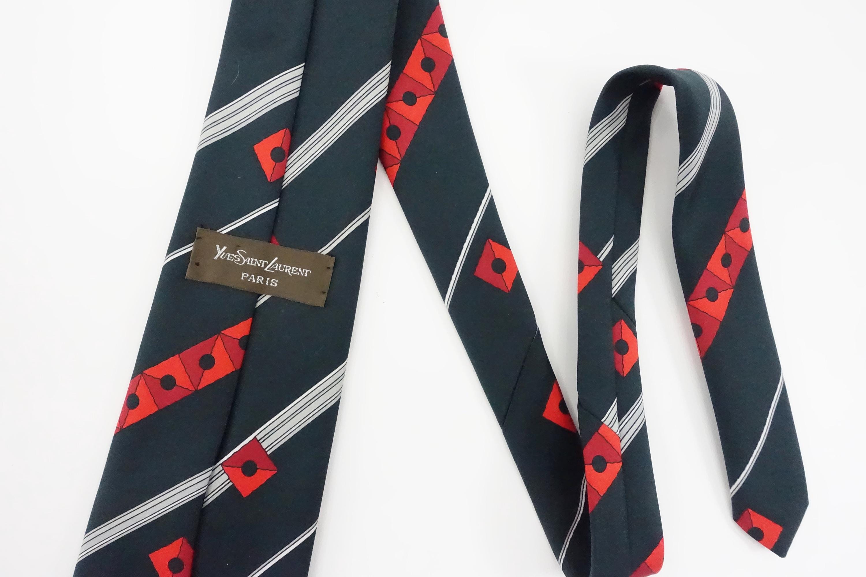 Ysl Tie - Etsy Canada