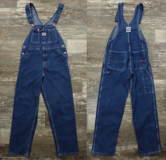 Vintage IKEDA Overalls Denim Bib Overalls 1990s Y… - image 7