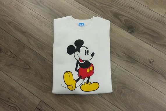 80s Vintage Mickey Mouse Sweatshirt Vintage Disne… - image 9