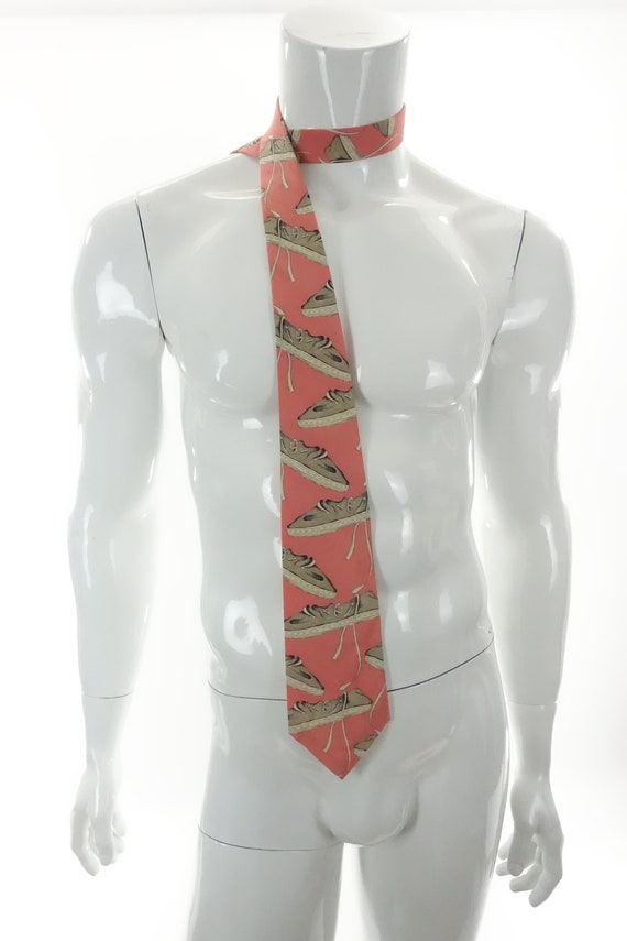 Vintage Polo Ralph Lauren Silk Tie Pink Novelty S… - image 7