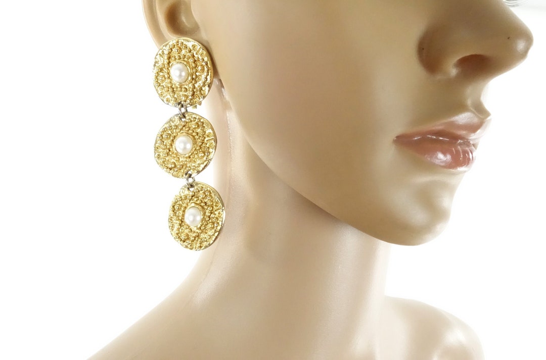 【VINTAGE HOLLYWOOD】Dew Curve Earrings_VH2478EA004M〜ピアス VINTAGE HOLLYWOOD】Dew Curve Earrings_VH2478EA004M〜ピアス