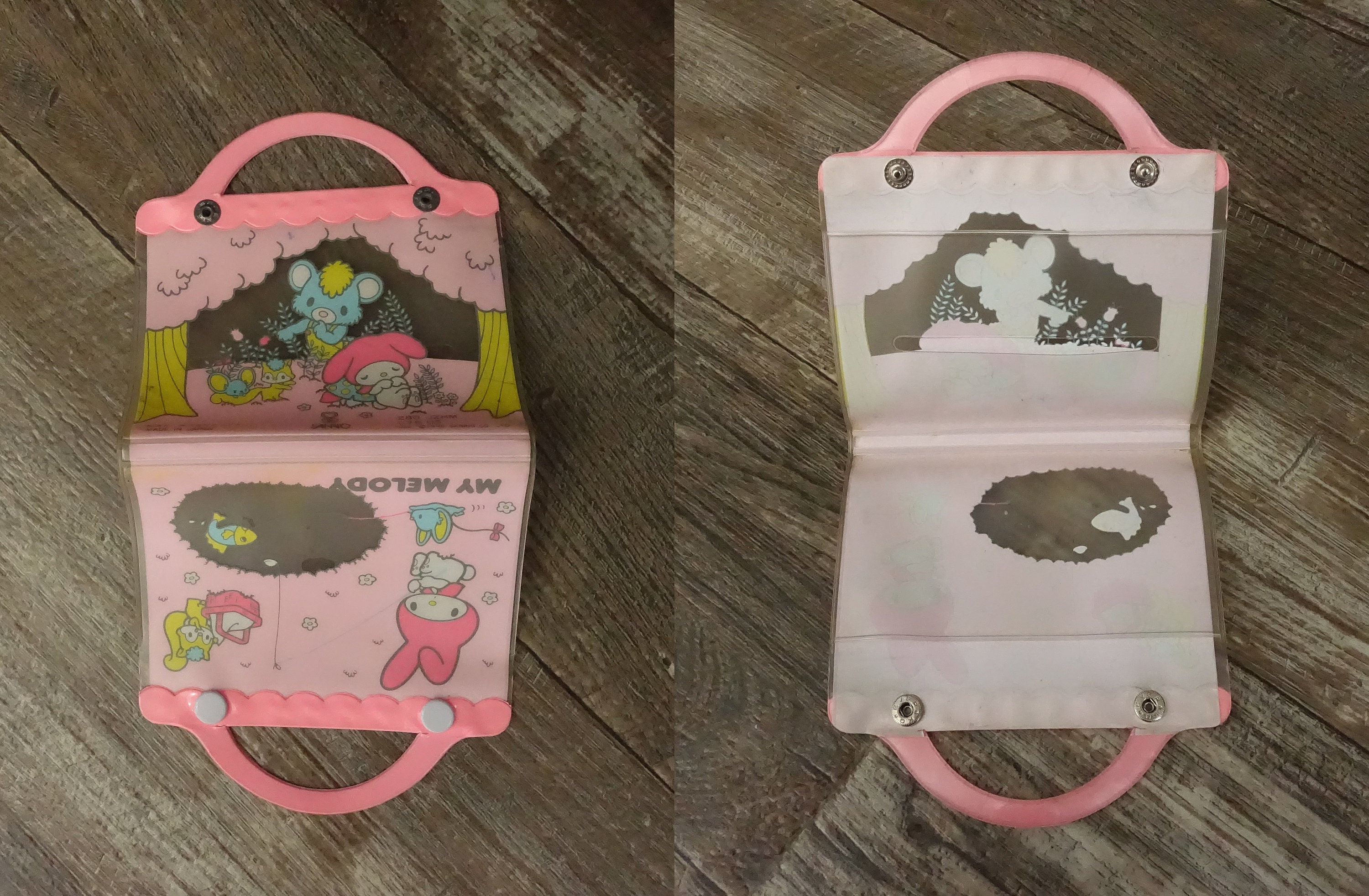 Vintage 1976 Sanrio My Melody Tissue Holder Carrying Case