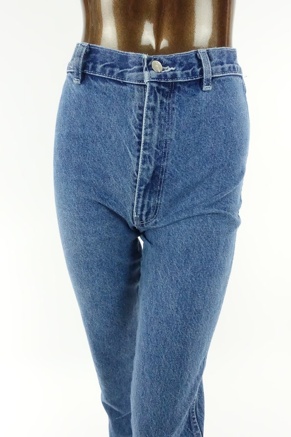 80s Fancy Ass Jeans Tapered Embellished Studded High … Gem