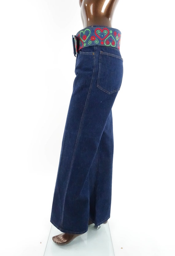 as-is* Deadstock 1970s Corduroy Bell Bottom Trouser Pants W/ 7